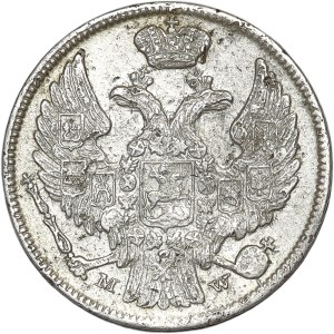 Russian partition, 15 kopecks = 1 zloty 1839 MW, Warsaw