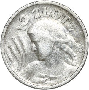2 gold 1924, Woman and ears, Paris (horn and torch)