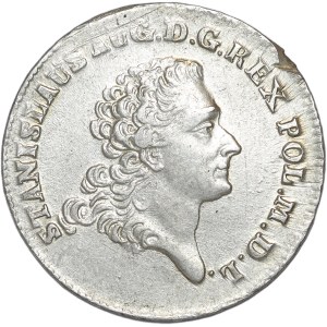 Stanisław August Poniatowski, dwuzłotówka (8 groszy) 1768 FS, Warszawa