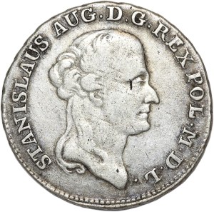 Stanisław August Poniatowski, two-zloty (8 groszy) 1790 EB, Warsaw