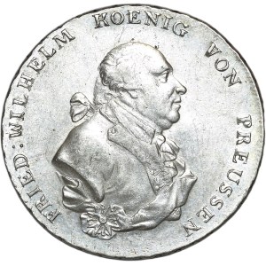 Niemcy, Prusy, Fryderyk Wilhelm II, talar 1791 B, Wrocław