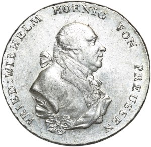 Germany, Prussia, Frederick William II, thaler 1791 B, Breslau