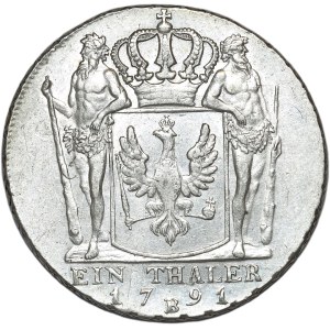 Niemcy, Prusy, Fryderyk Wilhelm II, talar 1791 B, Wrocław