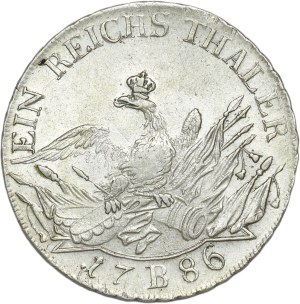 Germany, Prussia, Frederick II the Great, thaler 1786 B, Breslau