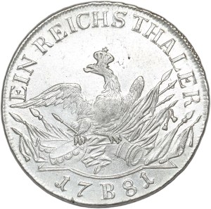 Germany, Prussia, Frederick II the Great, thaler 1781 B, Breslau