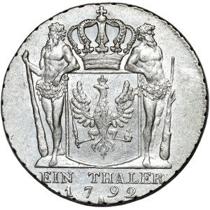 Niemcy, Prusy, Fryderyk Wilhelm II, talar 1796 A, Berlin