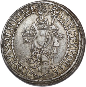 Austria, Paris von Lodron, thaler 1624, Salzburg