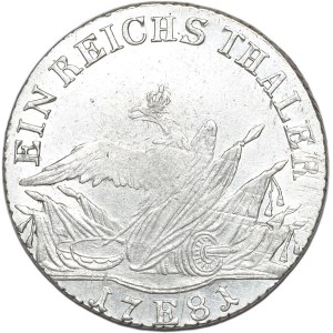 Niemcy, Prusy, Fryderyk II Wielki, talar 1781 E, Królewiec