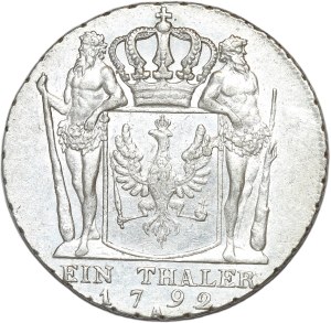 Niemcy, Prusy, Fryderyk Wilhelm II, talar 1792 A, Berlin