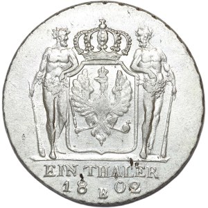 Niemcy, Prusy, Fryderyk Wilhelm III, talar 1802 B, Wrocław
