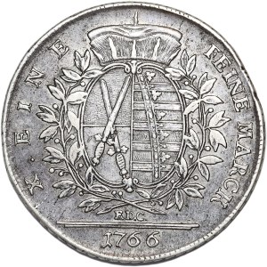 Germany, Saxony, Frederick August III, 1766 EDC thaler, Dresden