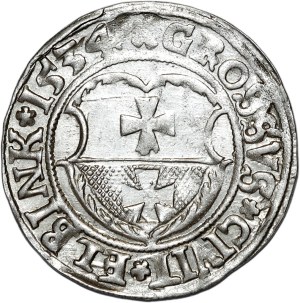 Sigismund I the Old, penny 1534, Elblag, PR