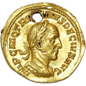 Cesarstwo Rzymskie, Trajan Decjusz (249-251), aureus, Rzym