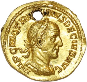Roman Empire, Trajan Decius (249-251), aureus, Rome