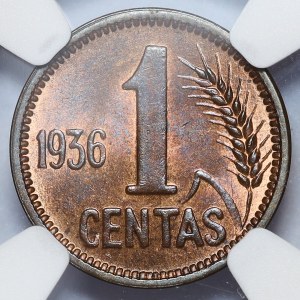 Litwa, 1 ceatas 1936