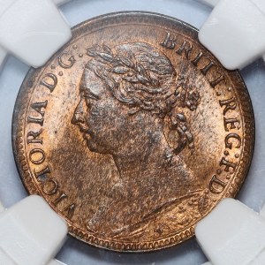 United Kingdom, 1 farthing 1885, London