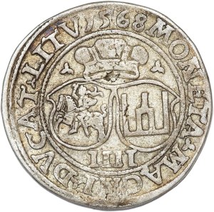 Sigismund II Augustus, quadrangle 1568, Vilnius, LI/LITV