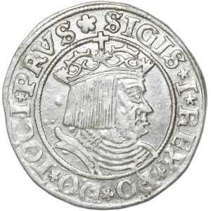 Zygmunt I Stary, grosz 1530, Toruń, PRVS/PRVSS