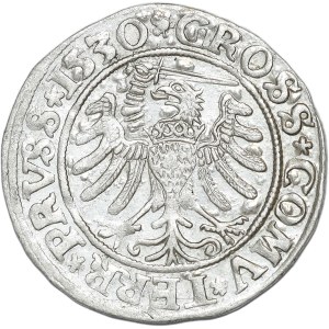 Zygmunt I Stary, grosz 1530, Toruń, PRVS/PRVSS