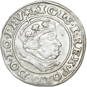 Zygmunt I Stary, grosz 1540, Gdańsk, PRV