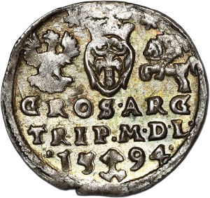 Sigismund III Vasa, trojak 1594, Vilnius