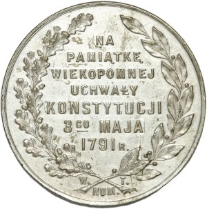 Medal for the 125th anniversary of the Constitution of May 3, 1916, Warsaw