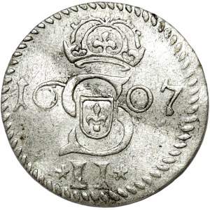 Zygmunt III Waza, dwudenar 1607, Wilno