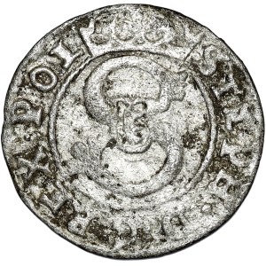Stefan Batory, szeląg 1582, Wilno, STEPH / POL