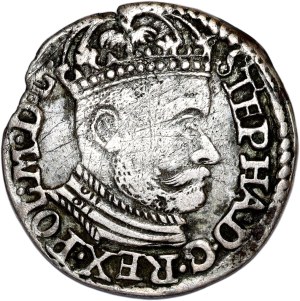 Stefan Batory, trojak 1583, Olkusz