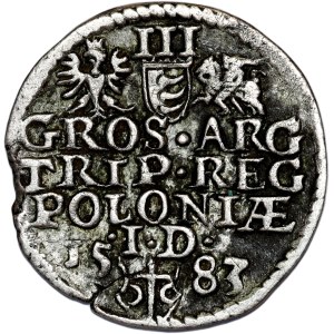 Stefan Batory, trojak 1583, Olkusz