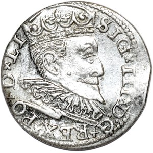 Zygmunt III Waza, trojak 1597, Ryga