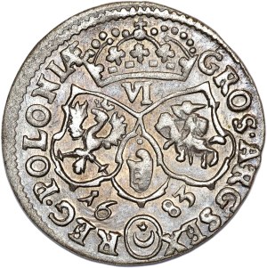 John III Sobieski, sixpence 1683, Bydgoszcz