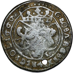 Jan II Kazimierz, szóstak 1666, fałszerstwo/naśladownictwo?