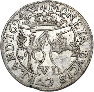 Księstwo Kurlandii, Fryderyk Kettler, szóstak 1694, Mitawa