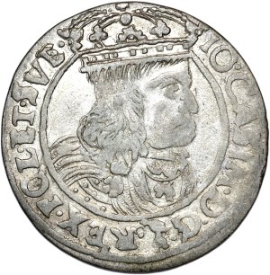 John II Casimir, sixpence 1667, Lviv