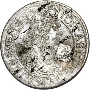 John II Casimir, sixpence 1666 AT, token of the Dominal Potocki family