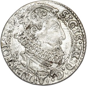 Sigismund III Vasa, sixpence 1627, Krakow