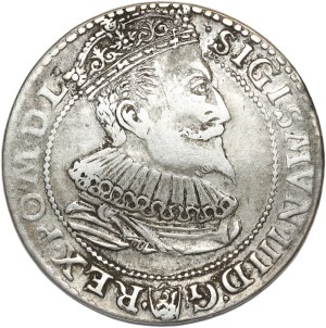 Sigismund III Vasa, sixpence 1596, Malbork