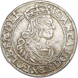 John II Casimir, sixpence 1662 AT, Krakow