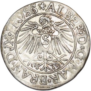 Ducal Prussia, Albrecht Hohenzollern, penny 1538, Königsberg