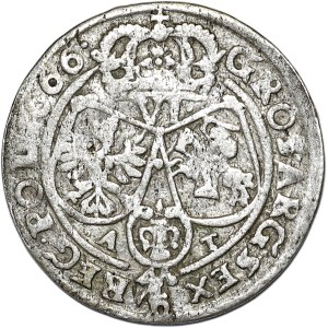 Jan II Kazimierz, szóstak 1666 AT, Bydgoszcz