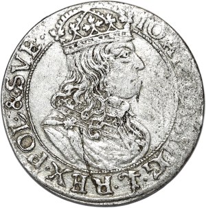 Jan II Kazimierz, szóstak 1660 TLB, Kraków