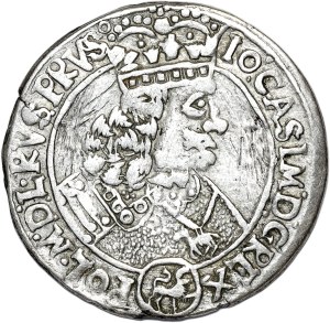 John II Casimir, ort 1656, Lviv