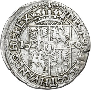 John II Casimir, ort 1656, Lviv