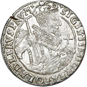 Zygmunt III Waza, ort 1623, Bydgoszcz, pogonie bez mieczy