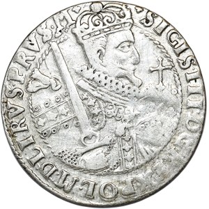 Zygmunt III waza, ort 1622, Bydgoszcz, błąd NEC NS, 16222