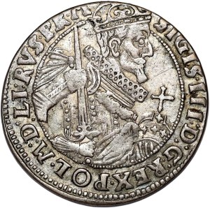 Sigismund III Vasa, ort 1624, Bydgoszcz, large 4 in date