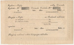 November Uprising, Treasury Assignment for 200 zloty 1831, watermarked