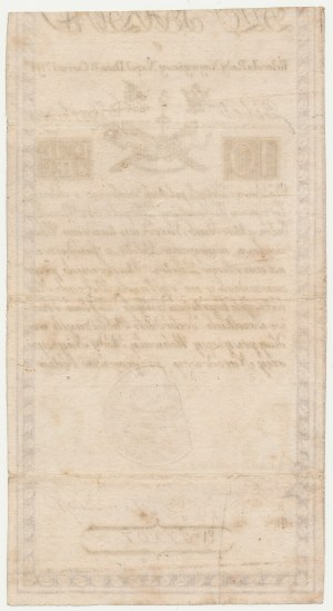 Kosciuszko Insurrection, 10 zloty 1794, C series, inscription watermark