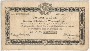 Duchy of Warsaw, 1 thaler 1810 * Sobolewski